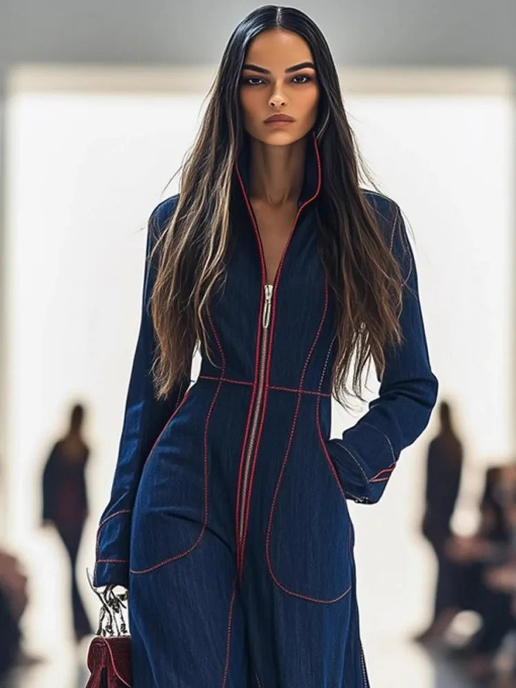 Women Jumpsuits, Long Sleeve Loose Fashion 2025