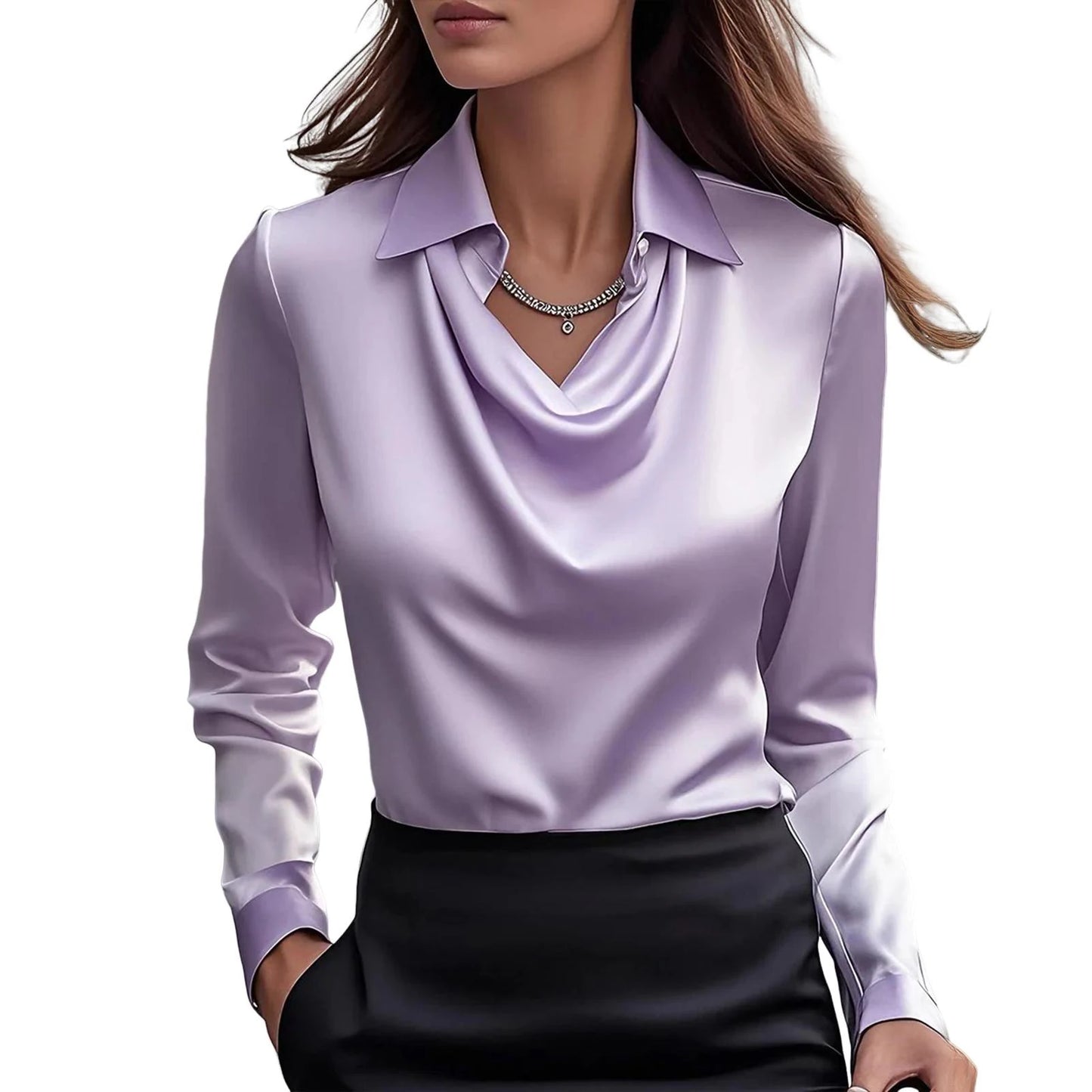 Satin office Blouse