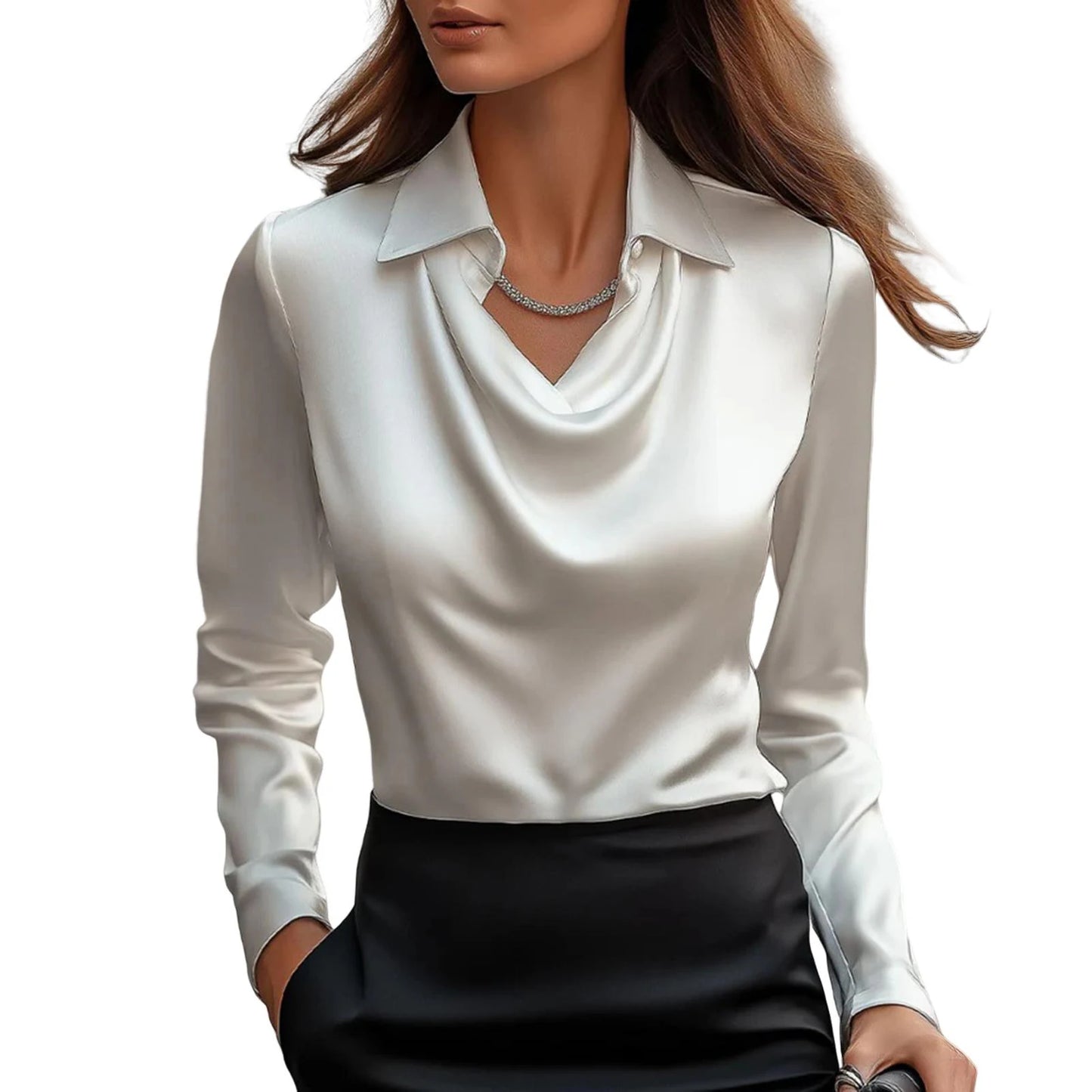 Satin office Blouse