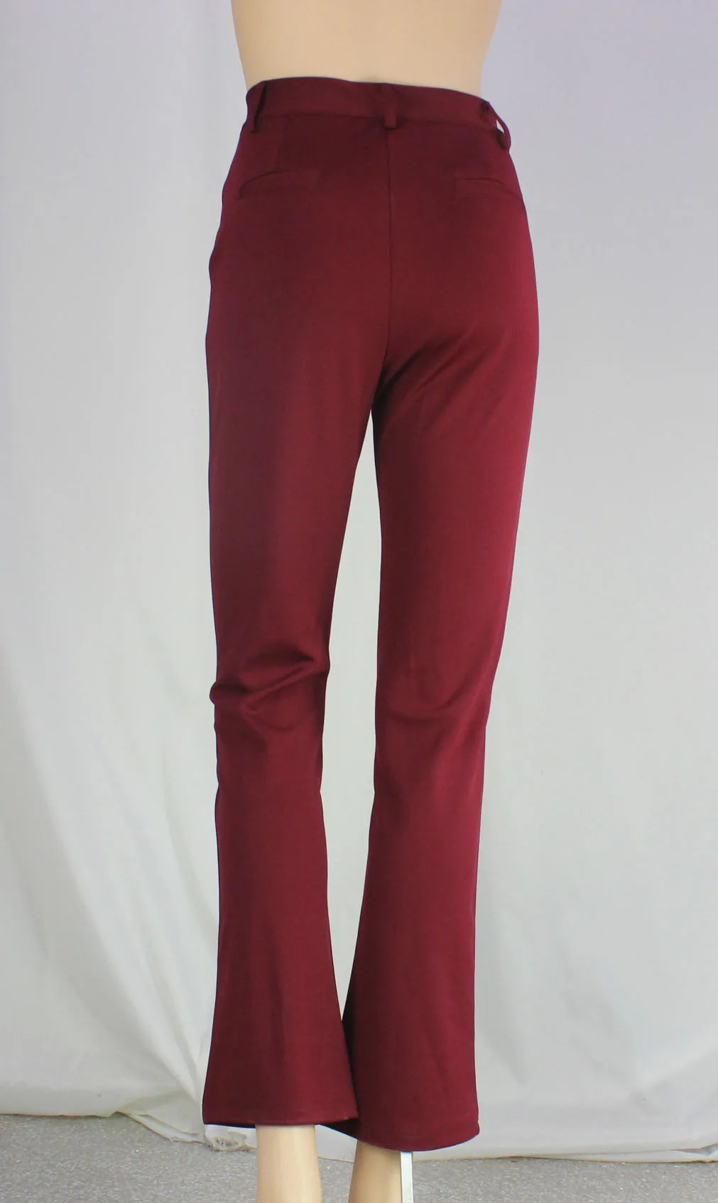 Ladies' business casual pants, comfortable office wear with pockets, elegant regular fit work pants